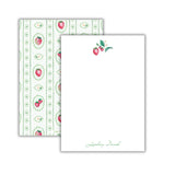 Strawberry + Scallop Notecard Set