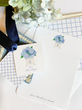 Blue Hydrangea Notecard