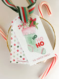 A Jolly Stocking! Hangtag