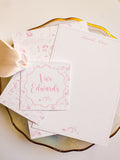 Spring Toile Notecard Set {pink}