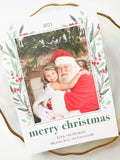 Christmas Greens Christmas Card