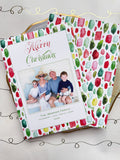 Paint Swatch Party Holiday Card