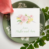 Watercolor Floral Spray