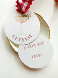 Non-Personalized Cheers Coupe (round)
