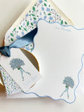 Wavy Edge Hydrangea Girl Gift Set