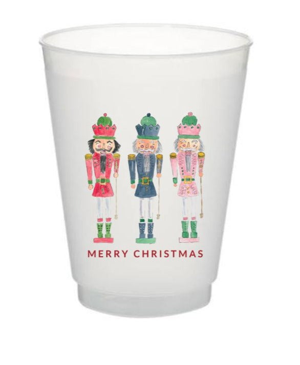 Nutcracker Trio Frosted Cups {merry christmas} Tiny Tag Co.