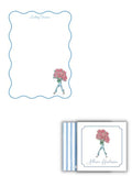 Wavy Red Bouquet Girl Gift Set