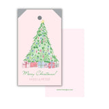 Pink Christmas Tree {hangtag}