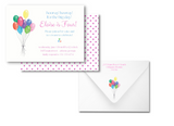 Balloon Party Invitation {Pink}