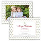 Block Print Christmas Card