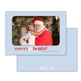Merry & Bright Christmas Card