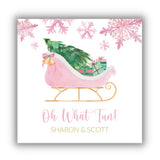 Oh What Fun! Sleigh Gift Tag