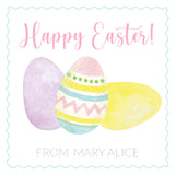 Easter Eggs Gift Tag