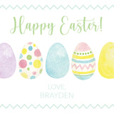 "Happy Easter" Multi Egg Gift Tag