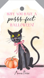 Have a Purrrrfect Halloween! {hang tag}