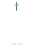 Boxwood Cross Notepad