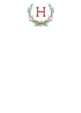 Christmas Crest Notepad
