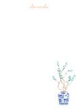 Chinoiserie Chic 4x6 Notecard Set {blue}