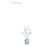 Chinoiserie Chic 4x6 Notecard Set {pink}