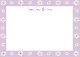 Purple Daisy Notecard Set