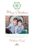 Christmas Scallop Christmas Card
