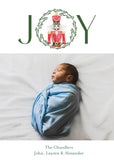 Nutcracker Joy Christmas Card