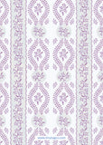Lilac Watercolor Scallop Invitation