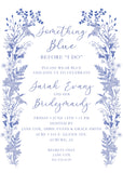Something Blue Invitation