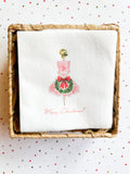 Vintage Girl Paper Cocktail Napkins (blond)