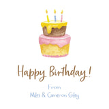 Birthday Cake Tiny Tag