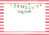 Vintage Lights Notecard
