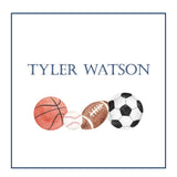 Multisport Tiny Tag with Gingham