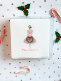 Vintage Girl Paper Cocktail Napkins (blond)