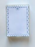 Block Print Notepad {blue}