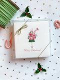 Gifty Girl Paper Linun Napkins