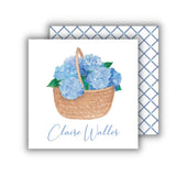 Hydrangea Basket Gift Tag