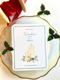 Wonders of His Love Advent Card Set
