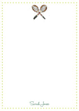 Tennis Rackets Notepad
