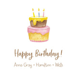 Birthday Cake Tiny Tag