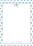 Block Print Notepad {blue}