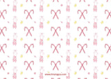 Sugar Plum Fill-In Notecard
