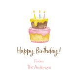 Birthday Cake Tiny Tag