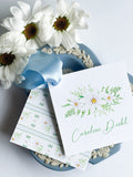 Daisy Spray Gift Tag