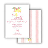 Lemonade Party Invitation