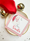 From Santa non-personalized gift tag