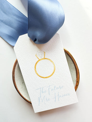 Engagement Ring hangtag