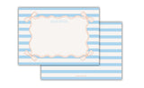 Charm + Cheer Aqua Sunset Notecard Set