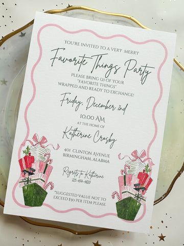 Jolly Stack Party Invitation