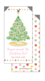 Popping Around the Christmas Tree-Pink {large hangtag}