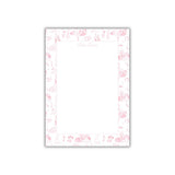 Spring Toile Notepad {pink}